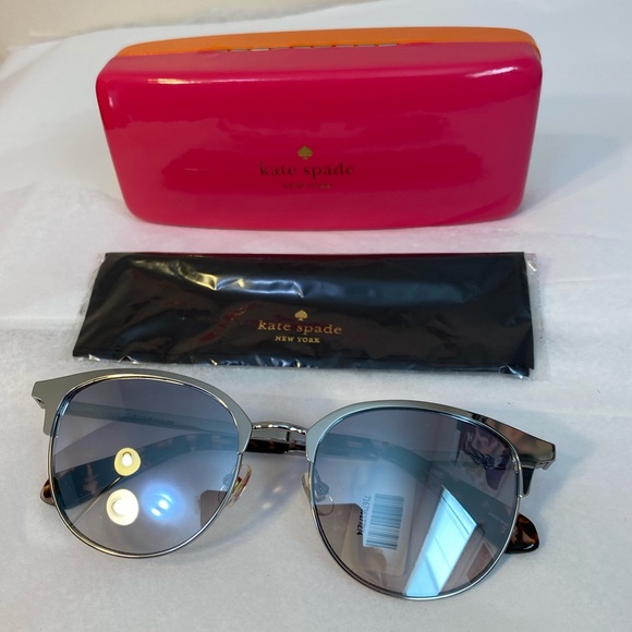 KATE SPADE silver mirror sunglasses - Picture 2 of 11